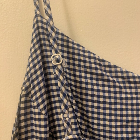 Old Navy Blue Gingham Swing Dress - Picture 3 of 4